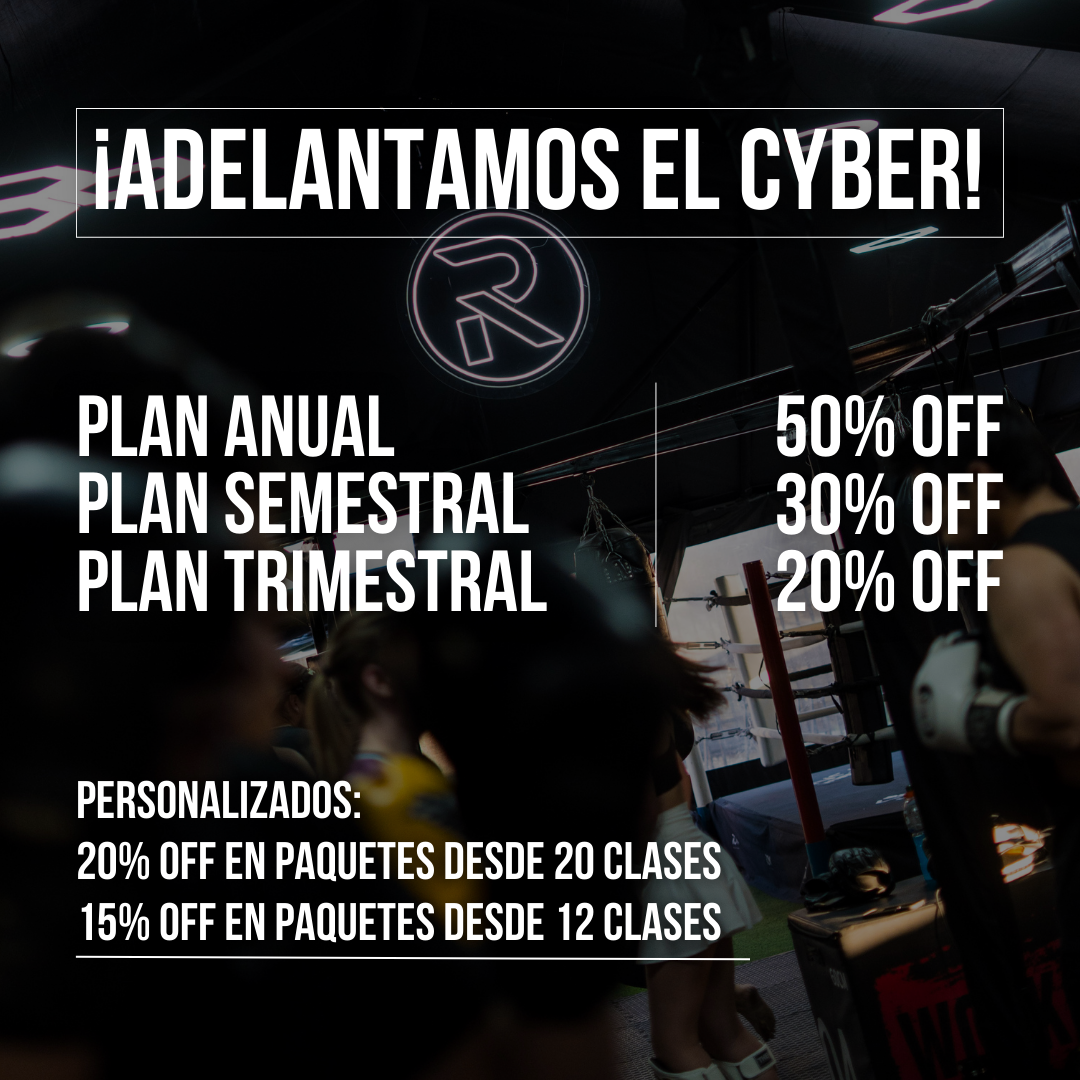 ¡ADELANTAMOS EL CYBER! ¡HASTA 50% OFF!