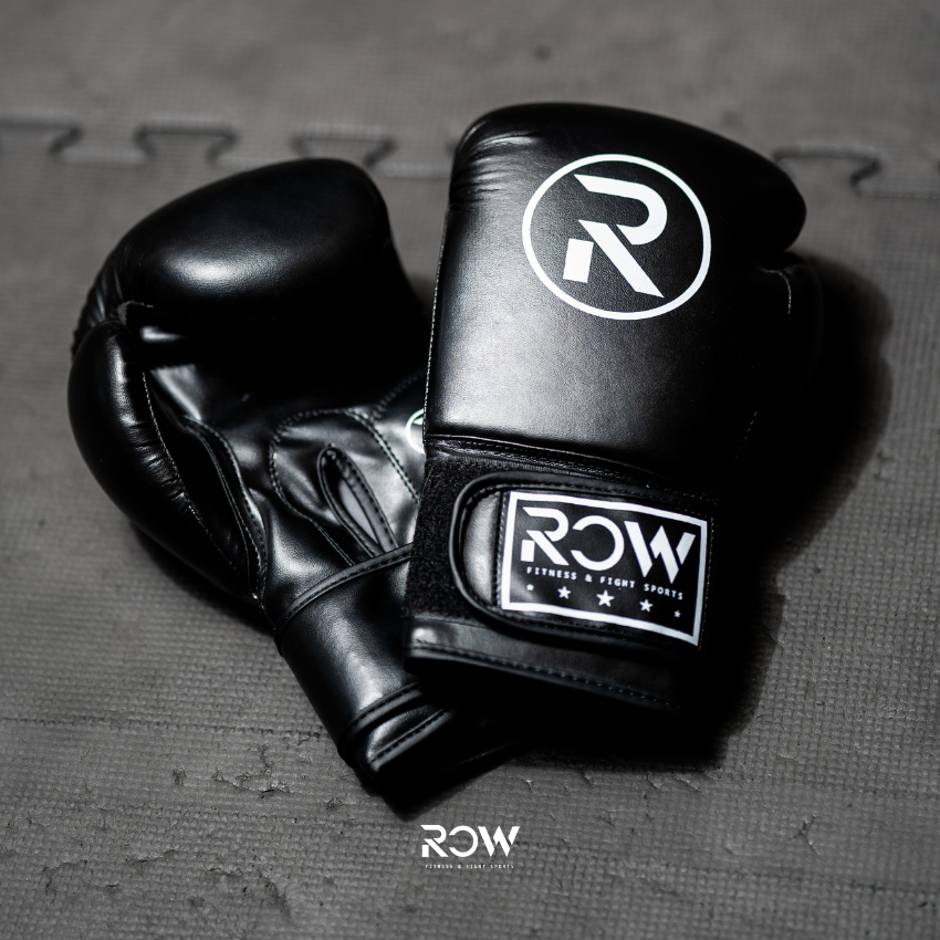 GUANTE BOXEO NEGRO R